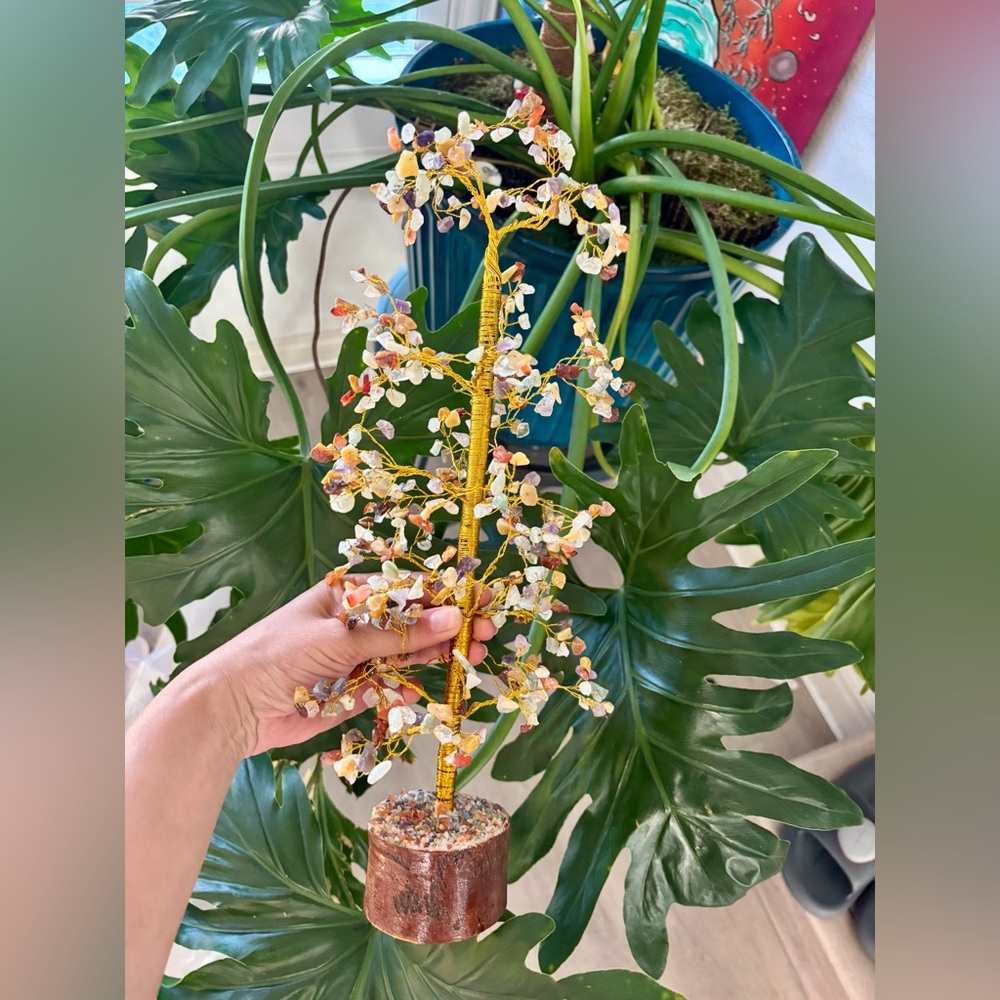 Seven Chakra Gemstone Tree